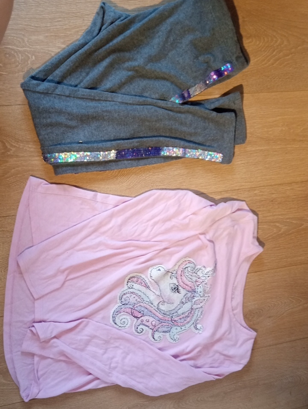 Place Light Pink Girls Sequin Changing And Sequin Changing Pants
